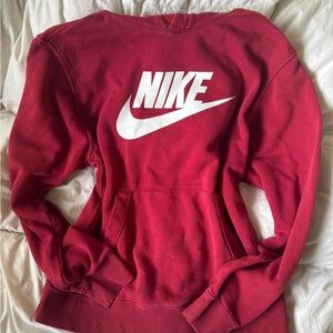 Nike Red Hoodie
